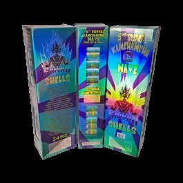 5" Kamehameha Wave Super Saiyan Shells 24 Pk