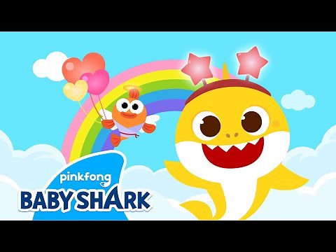 Baby Shark's Rainbow World | Baby Shark Colors | Learn Colors for Kids | Baby Shark