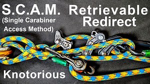 Scam Retrievable Redirect for SRS/SRT Techniques in Arborist Climbing