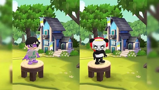 Combo Panda vs Dark Titan Ryan