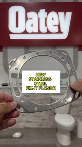 186K views · 1.4K reactions | Easy solution for repairing a broken flange  Oatey Stainless Steel Fix-it Flange  #oatey #plumbing #plumber #newproduct | Oatey | Facebook