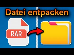 rar Datei entpacken 2026 (schnell & einfach)
