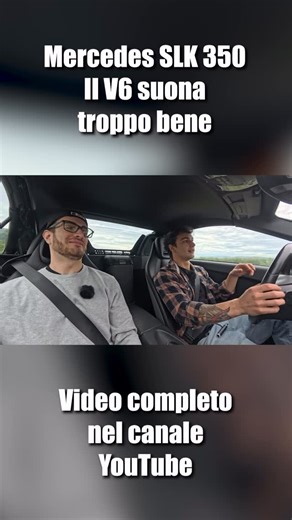 Fabio’s Garage on Instagram: "LINK IN BIO! TEST DRIVE tra le CURVE 8 | MERCEDES SLK 350 R171 🏎️ | V6 + CABRIO + 305CV = 💣 #slk #v6 #mercedesbenz"