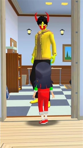 Hantu dengan Mio #funny #games #sakuraschoolsimulator #funnyvideos #viralvideo #sakurastory