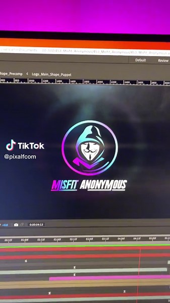 Logo animation: Misfit Anonymous Marketing by PIXALF using After Effects #logoanimations #logoanimationinspiration #logoanimation #motiongraphics #aftereffects #aftereffectsanimation #aftereffectsedit #animatior #motiongraphicscollective #motiongraphic #pixalf
