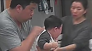 Hero nanny saves 10-month-old baby from choking with Heimlich manoeuvre