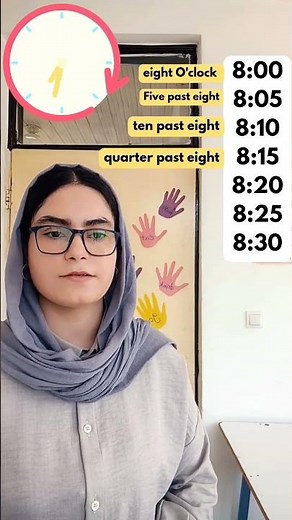 Learn to tell time in English | How to read the clock | English lesson for beginners #clockwatching