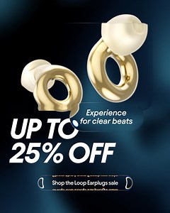 3.8K views | Stock up, save moreTake up to 25% off on Loop earplugs... while you can. You’ll love:  Certified noise reduction  Reusable and washable  Custom fit Tap to shop now | Loop | Facebook