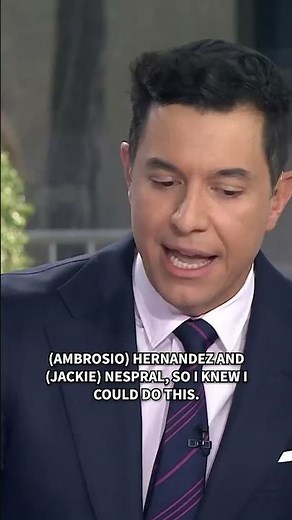 Tom Llamas on how much it means to him to become the first Latino anchor of NBC's Nightly News