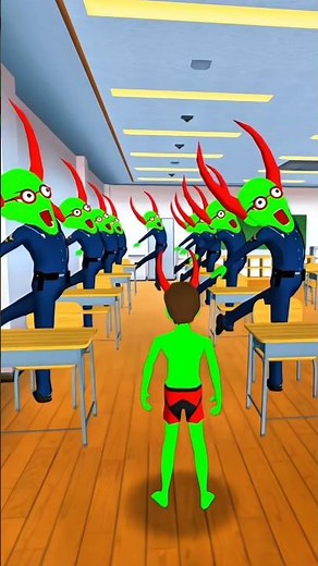 chiken wing chiken wing 😱🤣😢 #sakuraschoolsimulator #sakura #shorts #shortfeed #ytshorts #trending