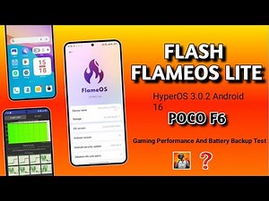 FlameOS Review - Perfect Daily Driver? | Battery Backup & Performance