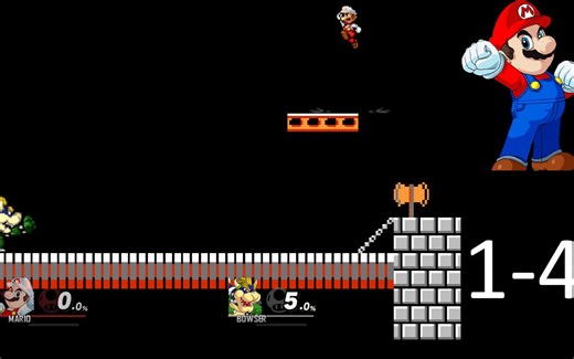 【SSBC】在大乱斗里还原马里奥1-4