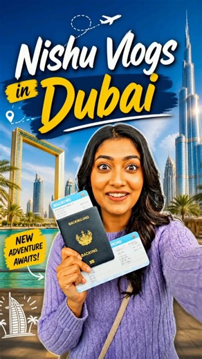 Nishu Vlogs in Dubai #vlog #travel #dubai #nishuvlog #shortsfeed