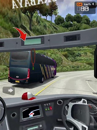Two Bus Drivers Go CRAZY! Wild High‑Speed Race in Bus Simulator Indonesia 🚌💨 #bussidlegend #bussid