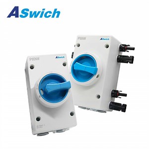 [Hot Item] 1500V 40A-55A 4 Pole Enclosure Waterproof IP66 DC Isolation Switch Isolator