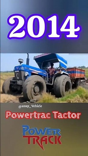 Powertrac Tractor Evolution: From Steel to Strength!1991-2025 🚜🔥 #TractorPower #shorts #tactor 🤯🔥