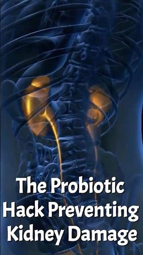 The Probiotic Hack Preventing Kidney Damage
