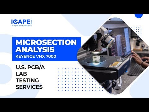 US PCB Lab Testing Services - Microsection Analysis