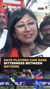 Mahua Maji urges sportsmanship ahead of Ind-Pak T20 clash