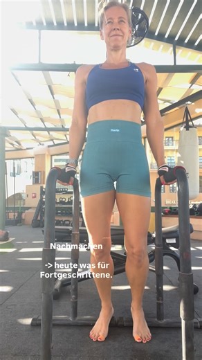 Nur für Fortgeschrittene 😅🙏🏼 . . . #dips #properdips #challenge #sundayisfunday #nachmachen #triceps #trizeps #dipstangen | Nina Heinemann