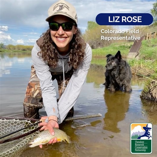 Meet Liz Rose, TRCP’s Colorado Field Representative. In her position she tracks and weighs in on public land management planning efforts, legislation, and policy decisions that will impact hunter and angler opportunities in Colorado. Liz has always loved wildlife, plants, food, and wandering outside in quiet places. When she learned to hunt, it was in a state with very little public land, and she became invested in learning more about public land access and management, which led her to TRCP. Liz