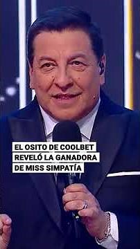 The Coolbet Bear revealed the winner of Miss Congeniality