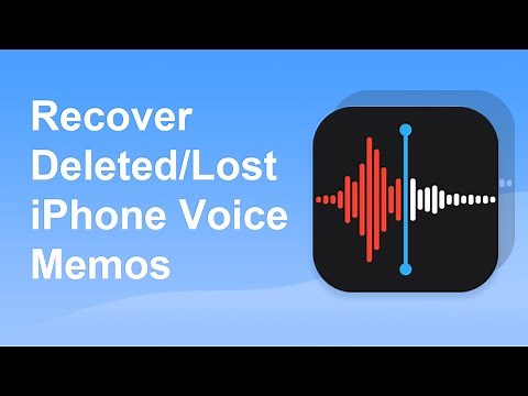 How to Recover Deleted/Lost Voice Memos on iPhone