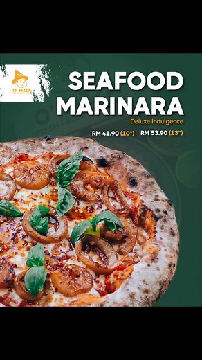 Seafood Marinara Pizza: A Deluxe Culinary Delight