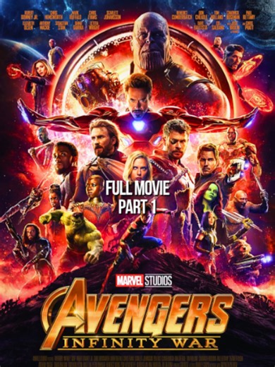 [Part 1/2] Avengers: Infinity War (2018) | Full Movie 🍿 The Avengers and their allies must be willing to sacrifice all in an attempt to defeat the powerful Thanos before his blitz of devastation and ruin puts an end to the universe. Iron Man, Thor, the Hulk and the rest of the Avengers unite to battle their most powerful enemy yet -- the evil Thanos. On a mission to collect all six Infinity Stones, Thanos plans to use the artifacts to inflict his twisted will on reality. The fate of the planet 