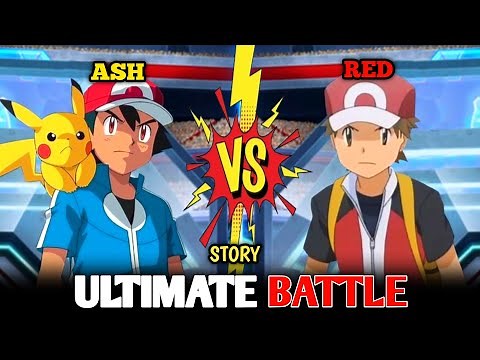 Ash vs Red ultimate Battle | Charizard vs Charizard X |6v6 Battle| Red vs Ash full Episode| Pokemon