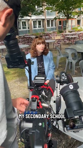 Here's a little behind-the-scenes clip about my motivation to make scientific videos about our research at CERN. This was filmed for the documentary The Peace Particle, directed by @alex_kiehl (the interviewer here), and producer @elinrhys kindly shared the video. Ultimately, this didn't end up in the documentary, but I'm happy that I can still share this with you 😊. #CERN #WomenInSTEM #documentary | Particle Clara