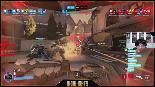 【CR vs ZETA 强推 兜底王Lip】OWCS亚洲 DAY2