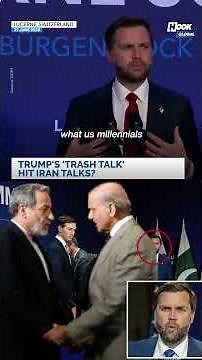 BIG BLOW to TRUMP! Vance admits Iran threatened walkout, calls it 'whining'