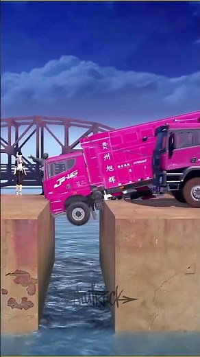No bridge is no obstacle for this truck #niutruck #snowrunner
