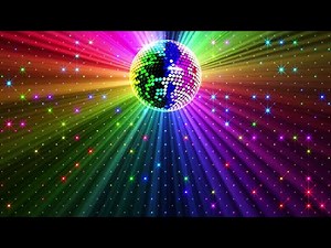 Colorful Disco Ball Light Show – 10 Hours 4K Party Background Visual (Loop)
