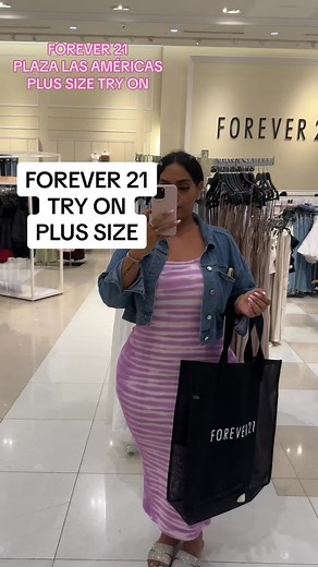 Moda Plus Size en Forever 21 de Plaza Las Américas
