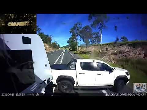 Caravans crashes Australia