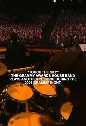 "TOUCH THE SKY” the Grammy Awards house band plays another Ye song du... | Band Performing