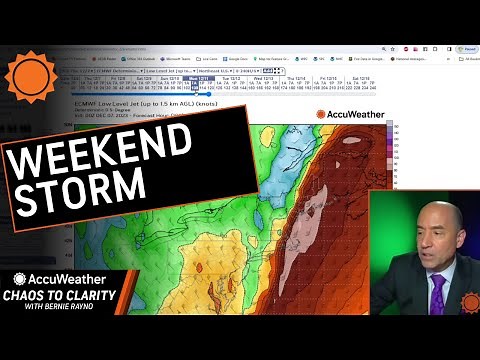 Chaos to Clarity with Bernie Rayno: This Weekend's Storm | AccuWeather