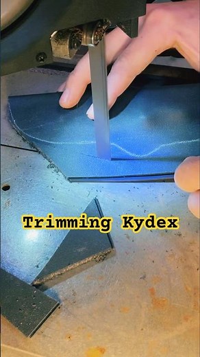 Bandsaw Vs Kydex #kydex #bandsaw