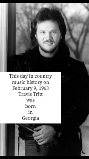 This day in country music history on 2/9/1963 Travis Tritt was born #countrymusic #90scountry