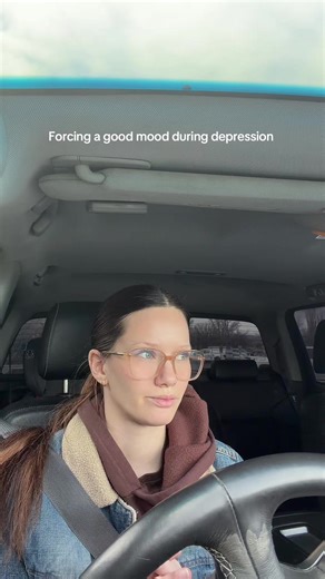 Struggling to Force a Good Mood During Depression