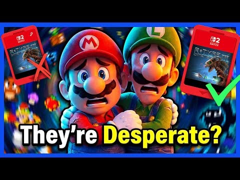 Nintendo is DESPERATE and Walking Back Switch 2 Game-Key Cards?! | Clownfish TV