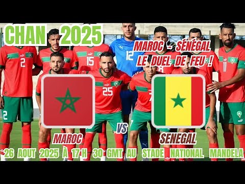 CHAN 2025: Morocco - Senegal An explosive semi-final for history!