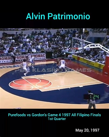 318K views · 3.7K reactions | Alvin Patrimonio Purefoods vs Gordon's 1997 PBA All Filipino Finals Game 4 1st Quarter May 20, 1997 Credits to owners, watermark #AlvinPatrimonio #TheCaptain #CaptainLionheart #PBALegend #PurefoodsGreat | Solid Alvin Patrimonio Fans Club 1991 | Facebook