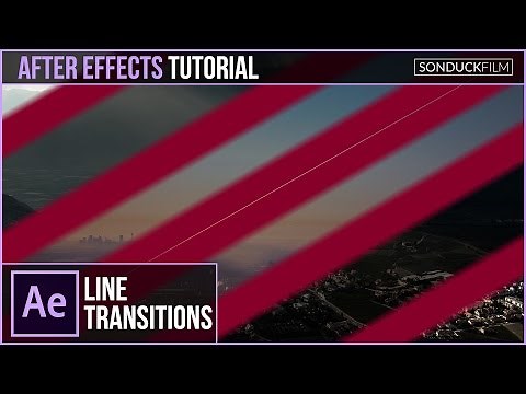 After Effects Tutorial: Line Swipe Transitions
