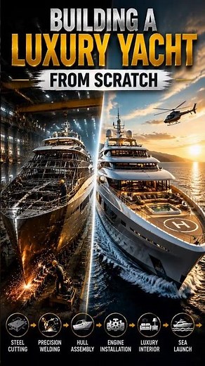 Building a Luxury Yacht From Scratch 🚢