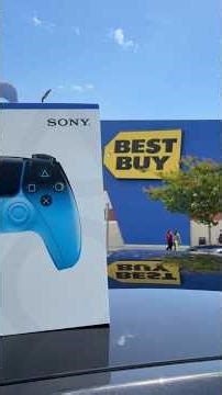 He chose the Rhythm Blue PS5 HyperPop DualSense Controller!!! #ps5 #playstation #fyp