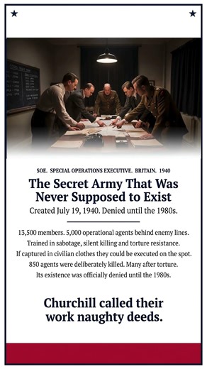 The Secret Army That Was Never Supposed to Exist | SOE | Britain 1940 #british #shorts