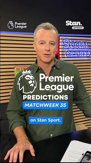 It's Premier League predictions with Adam Peacock for MW35 🔮 #PremierLeague